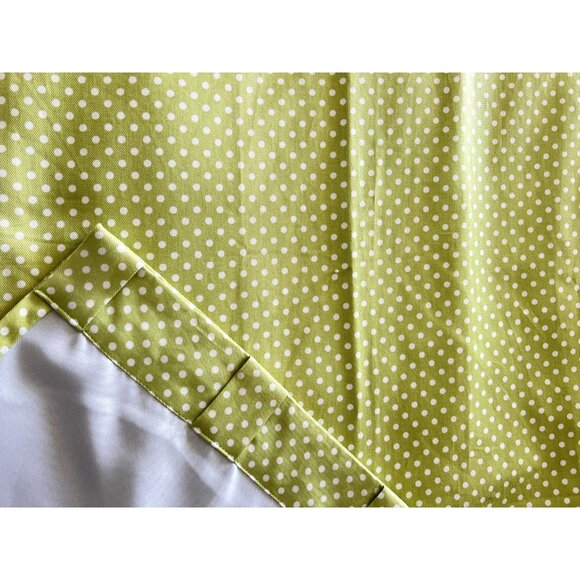 POTTERY BARN KIDS Curtain Blackout Polka Dots 100% Cotton 44W x 93L Single - Picture 4 of 9